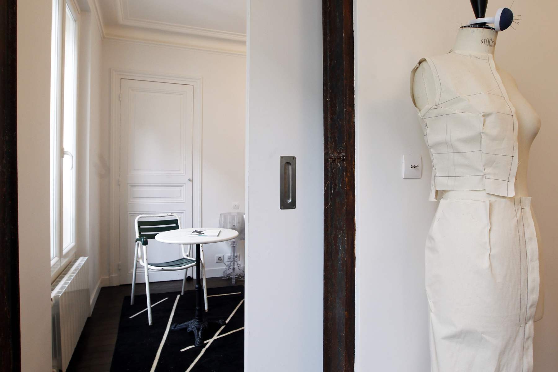 Cheminée de l’appartement Oasis à Paris