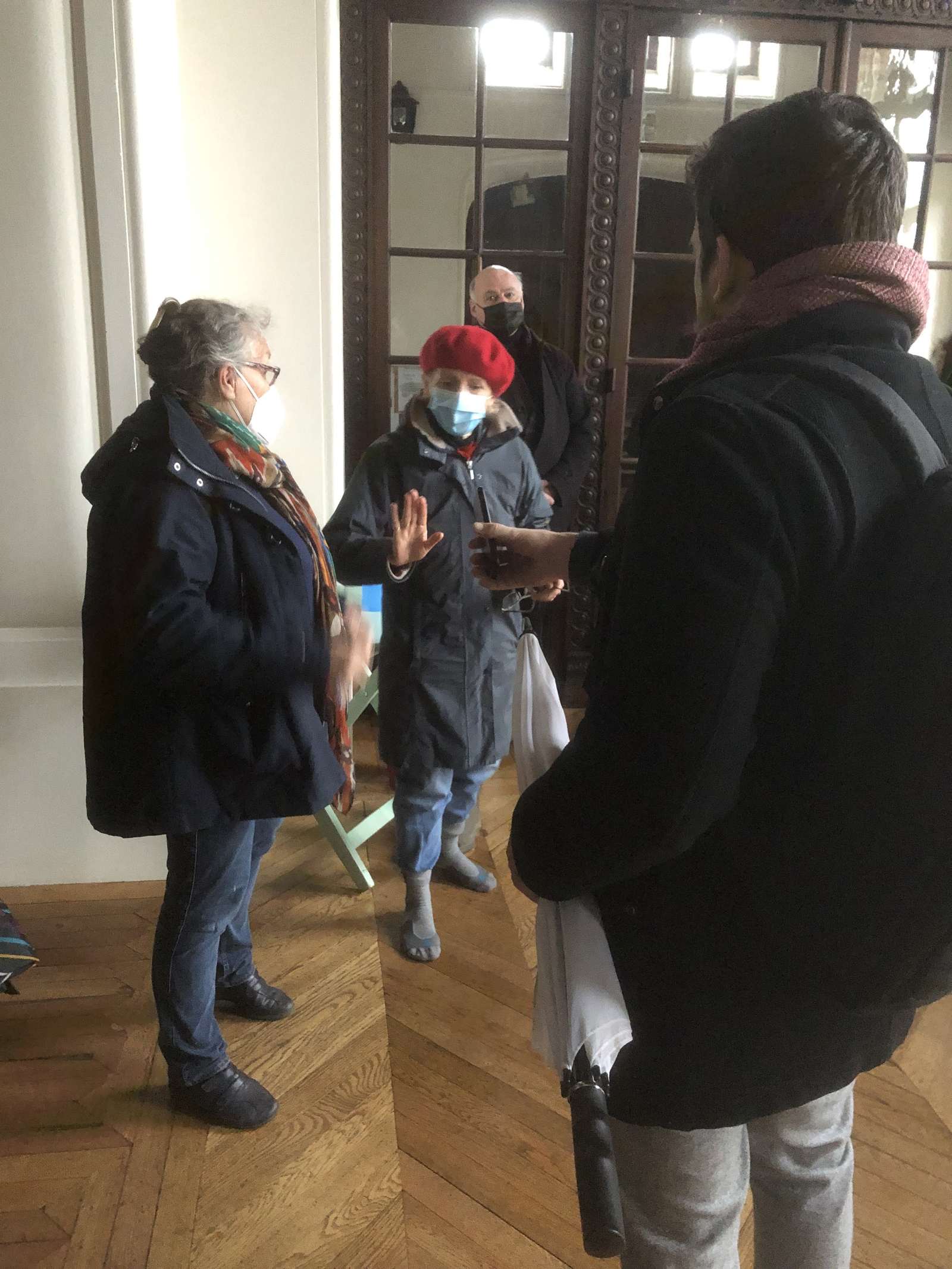 Temps d’échange avec les habitants pendant la concertation