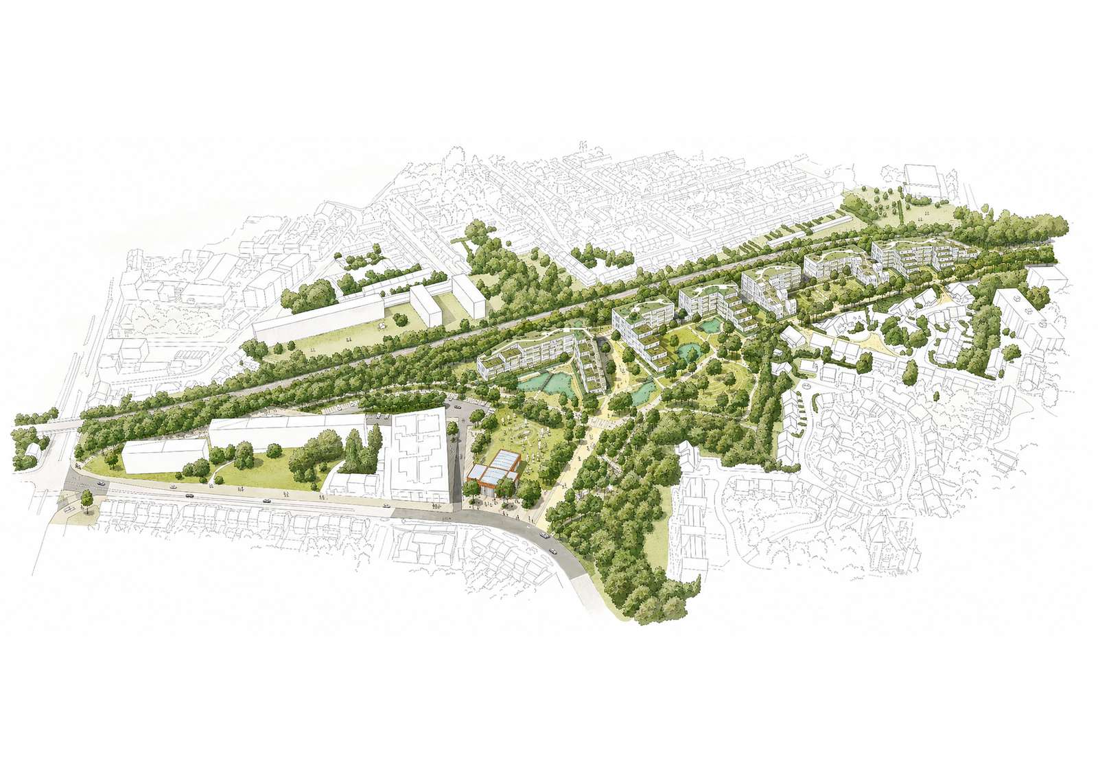 Côté ville, côté champs à Villeneuve-d’Ascq, perspective territoriale
