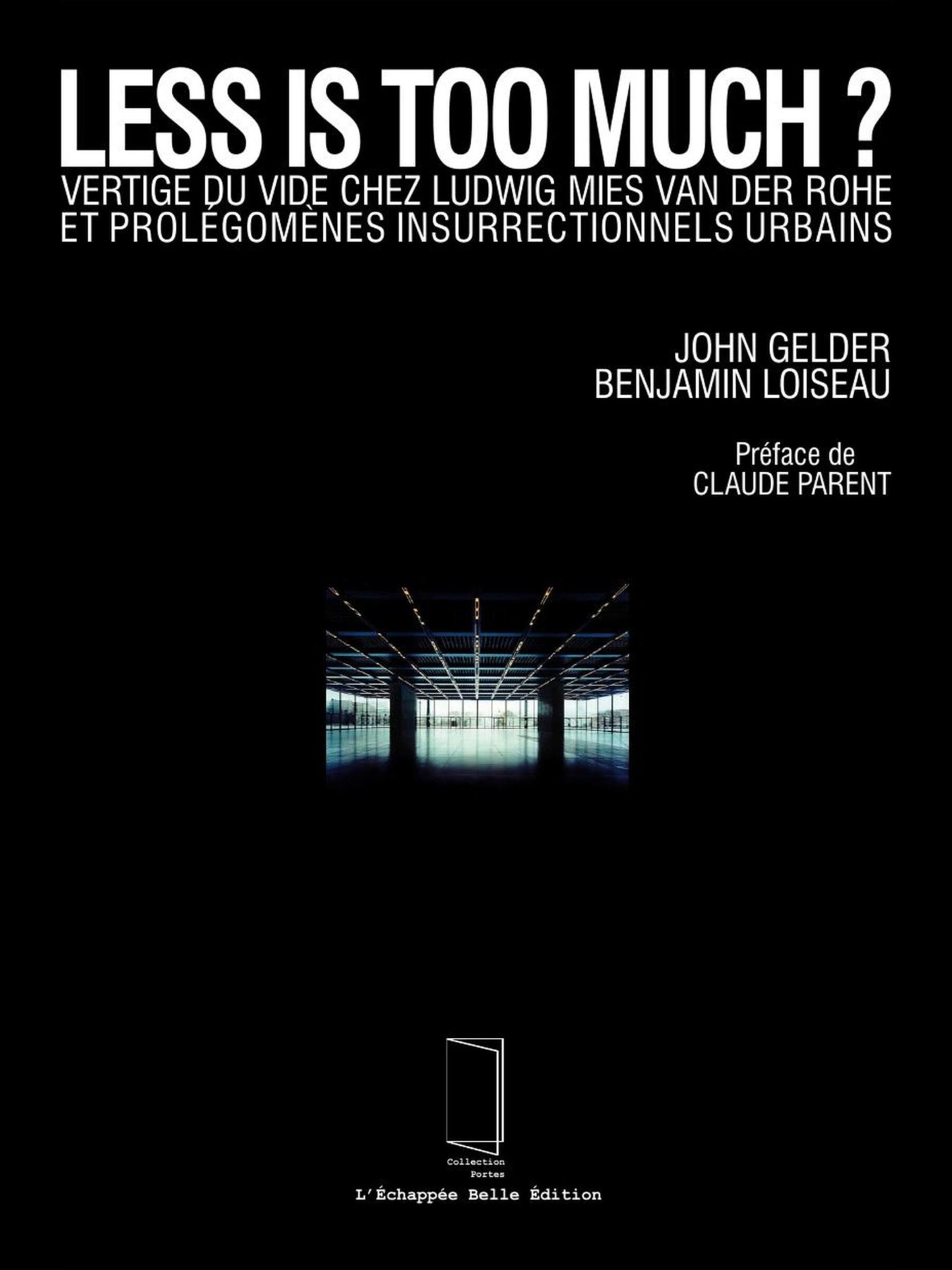 Le livre Less is too much ? en rayon